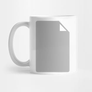 Paper Logo Mug